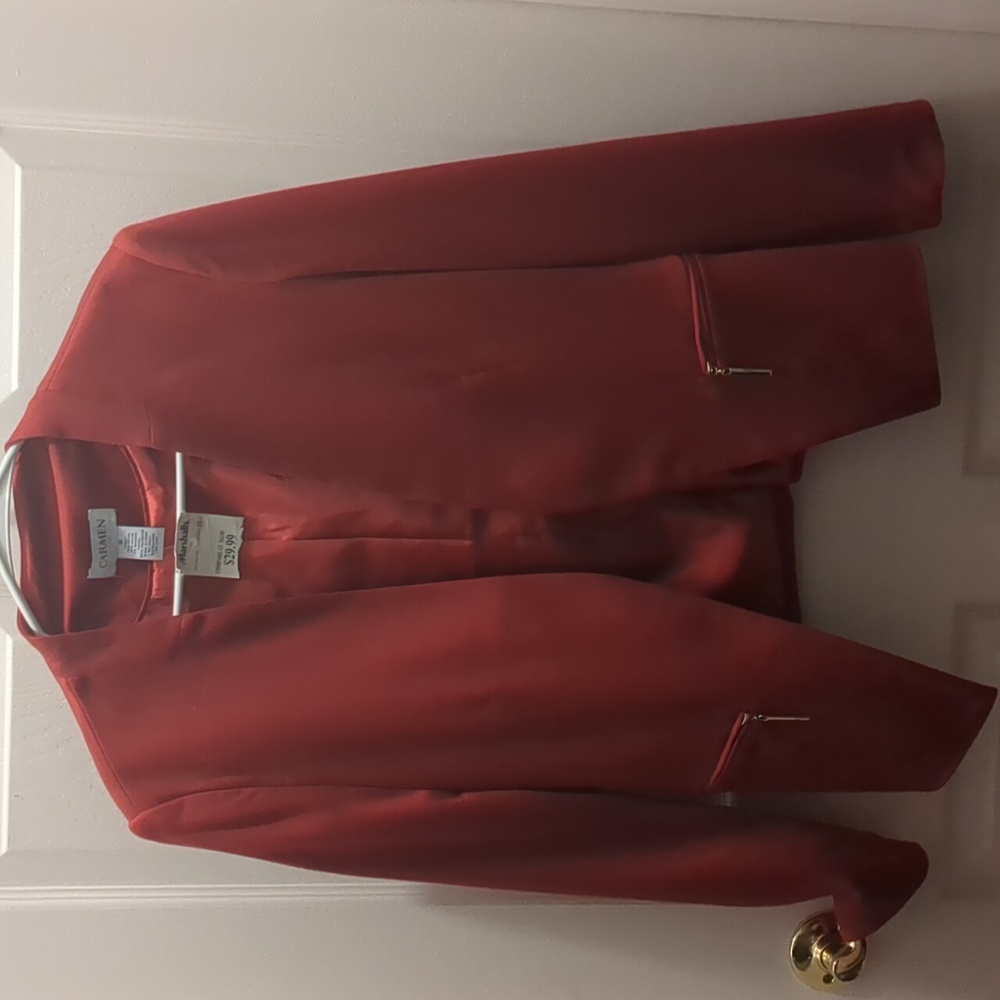 Red blazer